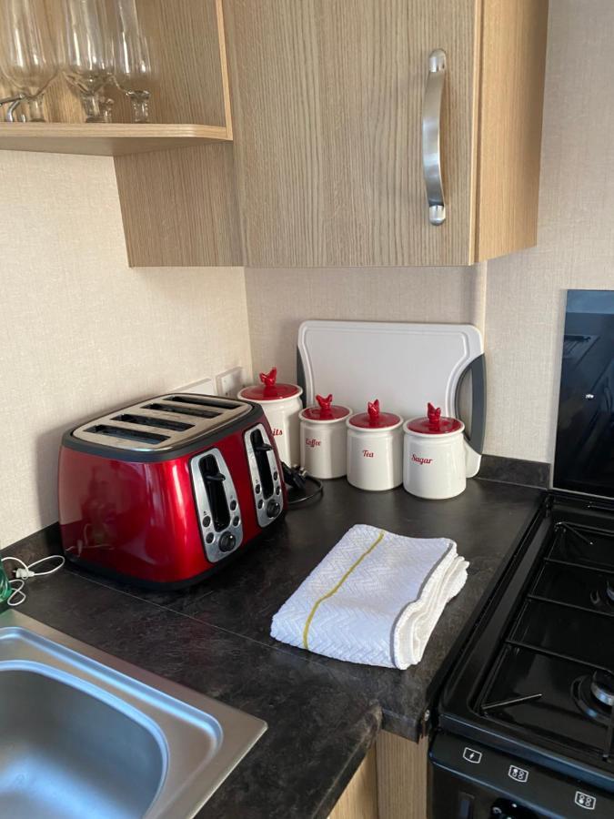 Three Lochs Holiday Caravan For Families And Couples Balminnoch Exteriör bild