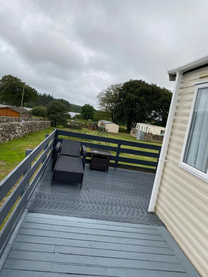 Three Lochs Holiday Caravan For Families And Couples Balminnoch Exteriör bild